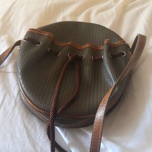 Authentic Charles Jourdan circle crossbody bag